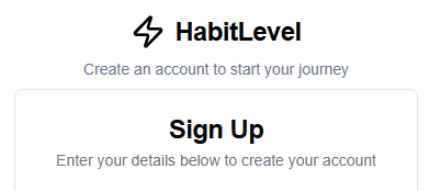 User Creation and Authentication